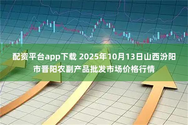 配资平台app下载 2025年10月13日山西汾阳市晋阳农副产品批发市场价格行情